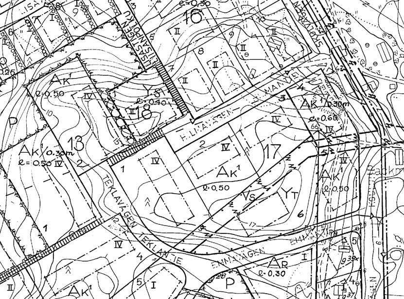 Sepänkylä, korttelit 7 8 Lähtötiedot Asemakaava Alueella on voimassa rakennuskaava, jonka lääninhallitus vahvisti 0..972 päätöksellään B-979.