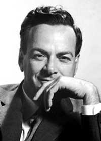 Richard Feynman (1918-1988) oli yksi kvanttisähködynamiikan kehittäjistä.