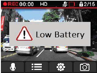 Hätätallennus Hätätallennustilassa DrivePro tallentaa tietoa tapahtuman jälkeen (yhteensä 1 minuutin ajan). DrivePro voi tallentaa jopa 15 hätävideotiedostoa.