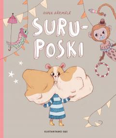 Shetlanninponi Putti seikkailee tallilla isompien hevosten kanssa.