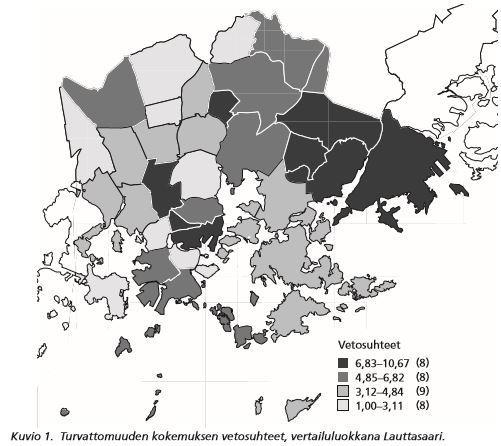 11 Kuvakaappaus, alkuperäinen Kemppainen ym. 2014, 13 Myös Jarkko Rasinkankaan mukaan subjektiivisilla kokemuksilla on merkitystä alueellisen eriytymisen kannalta.