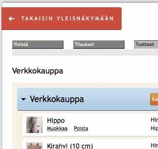 kirjaudut Simple- Site-sivuillesi.