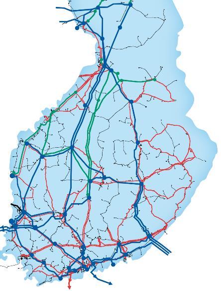 Loistehon kompensointi kantaverkossa Sähkömarkkinoiden toiminnan seurauksesta siirtotilanteet kantaverkossa vaihtelevat huomattavasti Kun siirto on pientä, siirtojohdot kuluttavat vähän loistehoa,