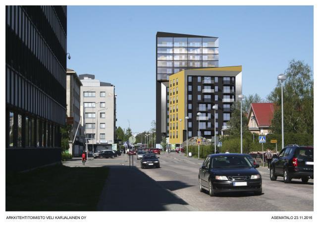 Polkupyörien säilytyspaikat ovat pihakannella, jonne kulku on maantason pysäköintitilasta hissin kautta. Vähintään puolet polkupyörien säilytyspaikoista tulee kattaa.