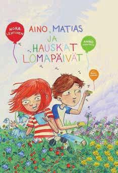 Sinikka ja Tiina Nopola: Heinähattu ja Vilttitossu ja ärhäkkä koululainen Selkomukautus: Hanna Männikkölahti ISBN 978-952-304-156-1 Avain / BTJ Finland 2017 Hinta 29 euroa aino, matias ja hauskat