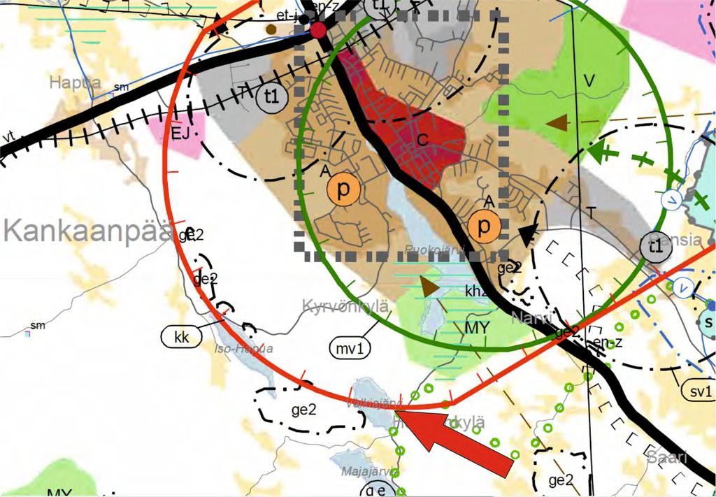 9 Valkiajärven ranta-asemakaava muutoksen selostus Ympäristökeskus 28.8.2018 Palvelut Kankaanpään keskustan palvelut ovat 5km etäisyydellä. 3.1.4 Maanomistus Rakennettu kulttuuriympäristö ja muinaismuistot Kaava-alueella ei ole huomioitavia kohteita.