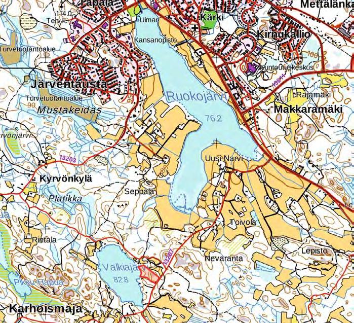 2 Valkiajärven ranta-asemakaava muutoksen selostus Ympäristökeskus 28.8.2018 1 PERUS- JA TUNNISTETIEDOT 1.1 Tunnistetiedot 1.