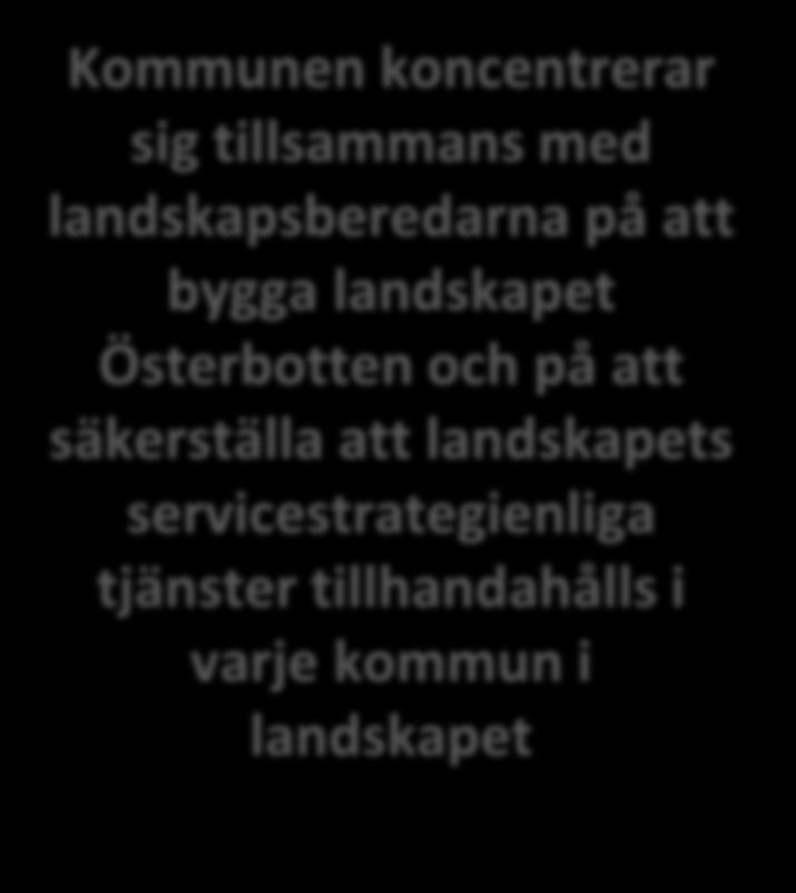 privata sektorn - Å andra sidan för det här med sig att kommuninvånarna kan välja mellan de tjänster som tillhandahålls av landskapet och de tjänster som tillhandahålls av privata, vilket styr