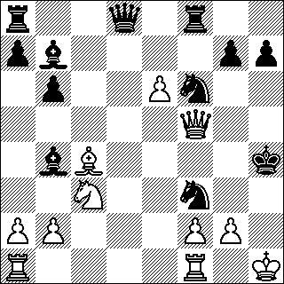 -85- ns. Romanishin muunnelman pääjatkoihin, joten Roiz tarjoaa kaksi vaihtoehtoa: 4.-Lxc3+ ja 4.-c5.