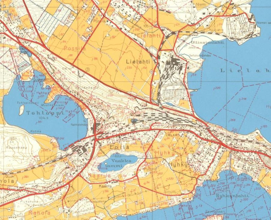 GEOLOGIAN TUTKIMUSKESKUS Geologinen rakenneselvitys 6 Näsijärvi oli osa muinaista Itämerta myös Yoldiamerta seuranneen Ancylusjärvivaiheen aikana (Kukkonen et al. 2003).