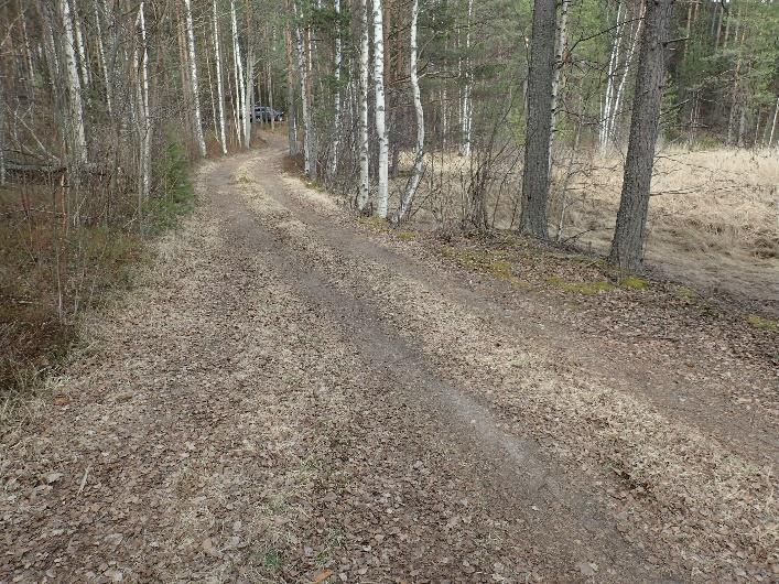 Tarkastuksen aikana tehdystä koekuopasta havaittiin saviastian pala.