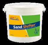 Sand Shifter sisältää psylliumin kuorijauhetta joka muodostaa ruoansulatuskanavaan kuitumaisen geelin johon mm. hiekka tarttuu ja kulkeutuu ulos.