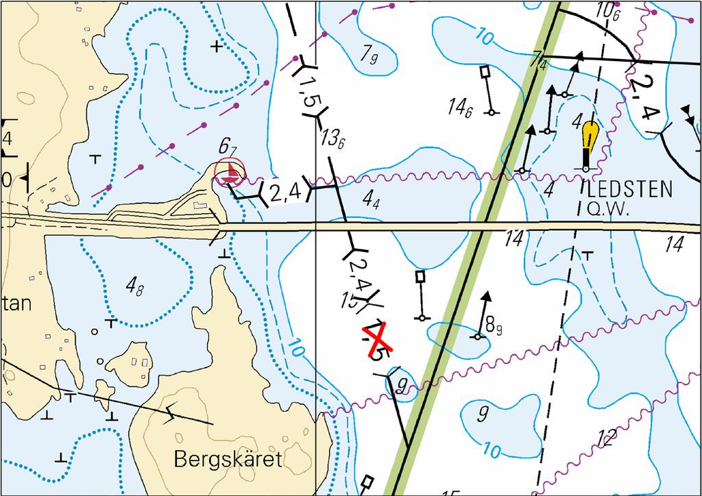 Ei merikartan mittakaavassa - Inte i sjökortets skala - Not to scale of chart (FTA, Vaasa/Vasa 2016) Tm/UfS/NtM 27. 30.09.2016 *285. 48, 49, 115.D, 957 Suomi. Selkämeri. Mustasaari. Raippaluoto.