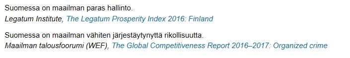 Esimerkiksi 2.-6.10 järjestetty 1.