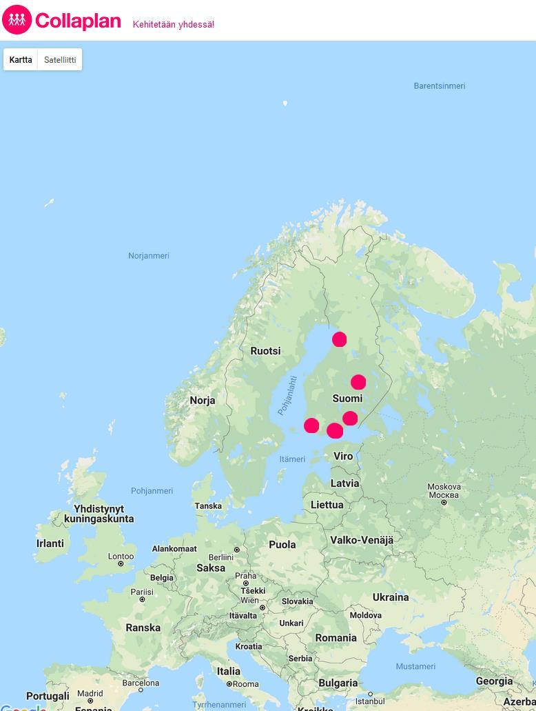 tulevaisuuspolku yhdistettiin Collaplanin