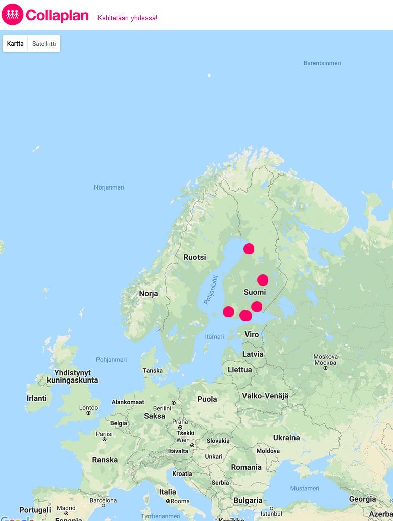 tulevaisuuspolku yhdistettiin Collaplanin