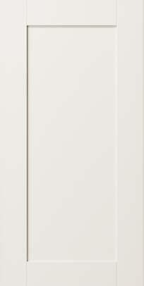 VEDDINGE valkoinen 20,- 40 80 cm. Maalattua levyä. Katso miltä ovet näyttävät keittiössä, s. 49.