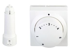 termostaattia käsipyörästä säätämällä tai käyttämällä ajastustoimintaa.