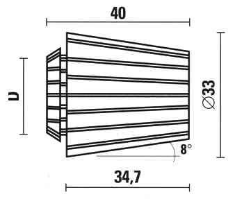 ETS 32 6 4117060001 62,30 ETS 32 8 4117080001 62,30 ETS 32 10 4117100001 62,30 ETS 32 12 4117120001 62,30 ETS 32 14 4117140001 62,30 ETS 32 16 4117160001 62,30 ETS 32 18 4117180001 62,30 ETS 32 20