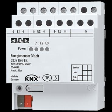 45 7.2 Komponenttiesimerkkejä mittaukseen Energian tuotannon tai kulutuksen tarkkailuun on KNX-sertifioiduilla laitevalmistajilla erilaisia komponentteja.