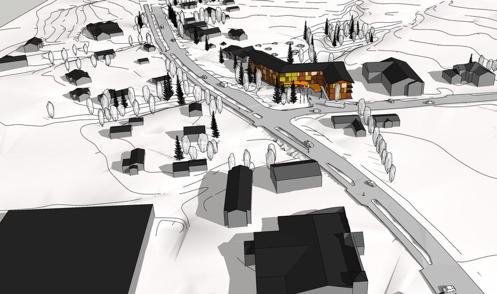 Ote 3D-maastomallista vastaavalta kohdalta.