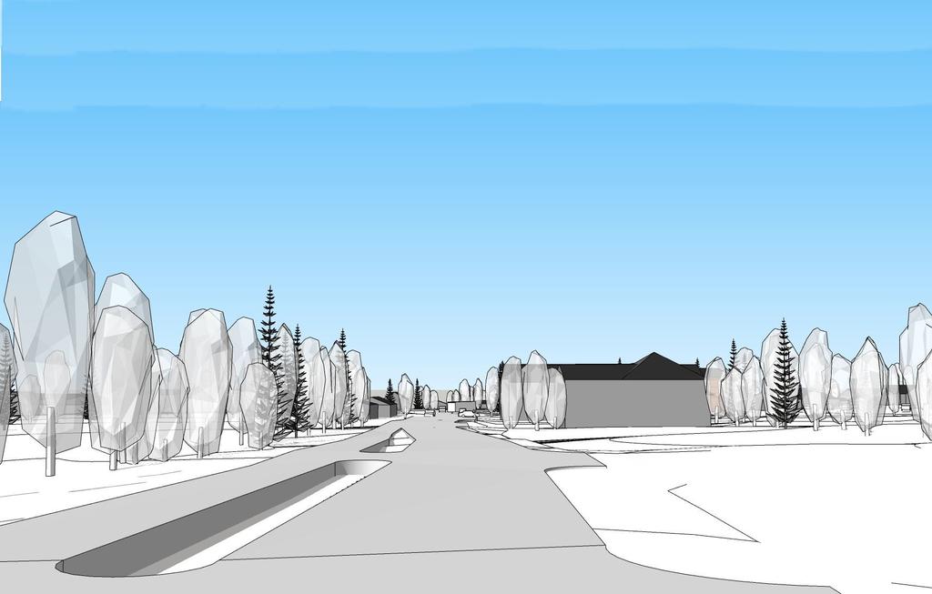 Havainnekuvan ja 3D-maastomallin perusteella oleva