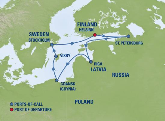 .. 17:00 Päivä 8: Helsinki, Silja Line, Olympiaterminaali.