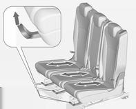 46 Istuimet, turvajärjestelmät Lounge-istuimet Istuimia voidaan käyttää kahdella tavalla: