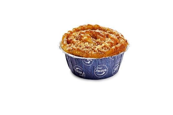 Myynnissä 10.9. 2.11.2018. Pakkauksen voi kierrättää kartonkikeräykseen. Cinnamon Vanilla Sticky, 77 g Koukuttava kanelilla ja vaniljalla täytetty kierrepulla.