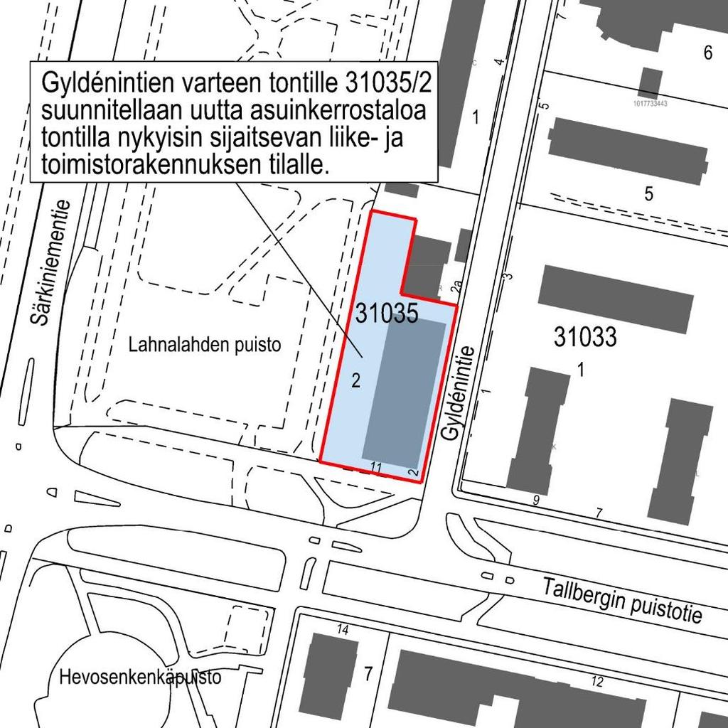 Kaupunkiympäristön toimiala Asemakaavoitus Oas 1388-00/18 1 (5) Hankenro 0830_13 HEL 2017-013132 1.11.