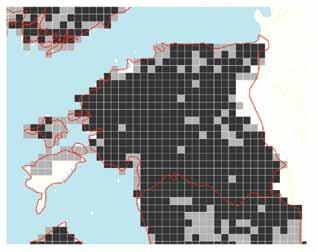 Perinteinen lampaankasvatus Kartta 3: Susien levinneisyys Suomessa 2009 2010