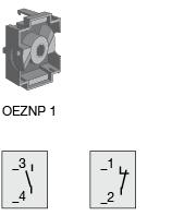 Apukoskettimet Tilaustiedot 1S+1A 4S+4A 2S+2A Apukosketinlohkot, IP 20 Kosketinnumerointi on EN 50013 mukainen. Lajimerkki ja tilausnumero on ilmoitetttu yhdelle kappaleelle.