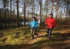 Reittiin kuuluu kolme lampea ja se on osana 12 kilometrin mittaista Runebergin luontopolkua. Reitti on merkitty maastoon sinisin tolppamerkein.