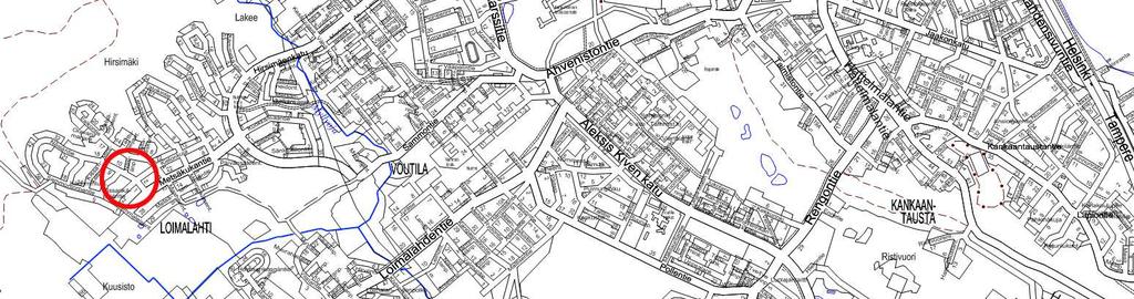 kaupunginosa, kortteli 107 tontti 1 Päivi Saloranta,