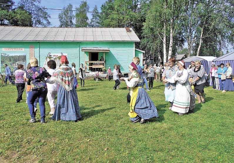 » kantarahvaš «Oma Mua» 20. heinäkuuta 2016 5 Lamminpohja: Istorija jatkuu tänäpiänäki» PRUASNIEKKA ANTTI TUOMI Lamminpohjan starinoita -pruasniekka Kalevalašša 10.