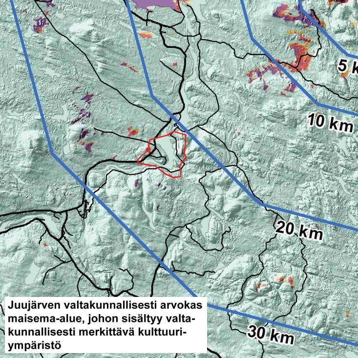 Lähin Kemijärven tuulivoimahankkeen hankealue on Kuusivaara-Mömmövaara, johon on matkaa noin 22 25 kilometriä.