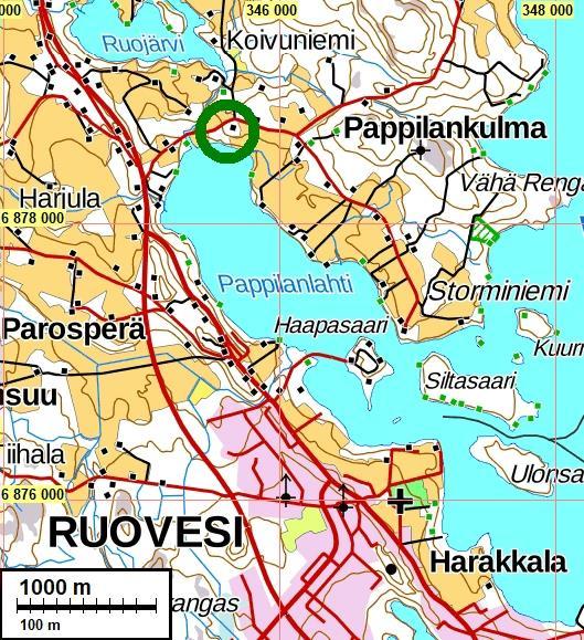 2 Sisältö Perustiedot... 2 Yleiskarttoja... 3 Vanhoja karttoja... 5 Tutkimus... 6 Tulos... 16 Lähteet... 16 Kansikuva: eläinten luita kaivausalueelta 3. Perustiedot Alue: Ruovesi.
