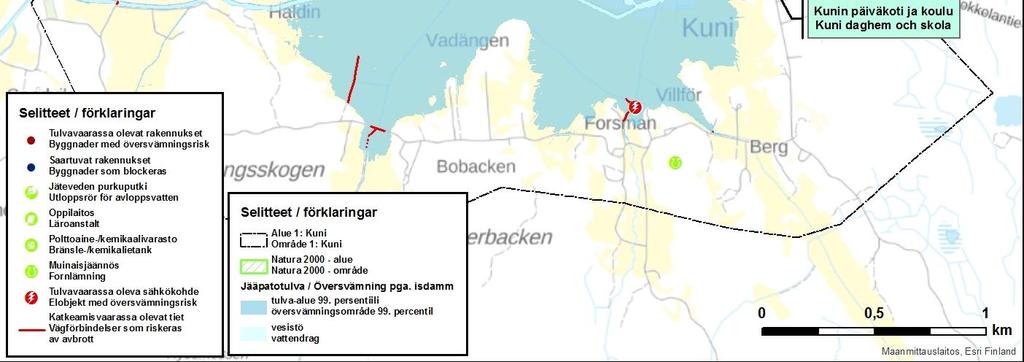 Rajaus käsittää Mälsorlandetin alueen suurimmaksi osaksi (kuva 14).