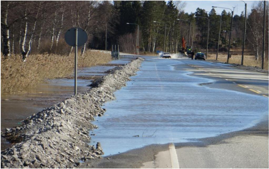 Virtaama oli suurin sitten vuoden 1953, ja joen alaosalla tulva-alueen laajuus oli noin 800 hehtaaria.