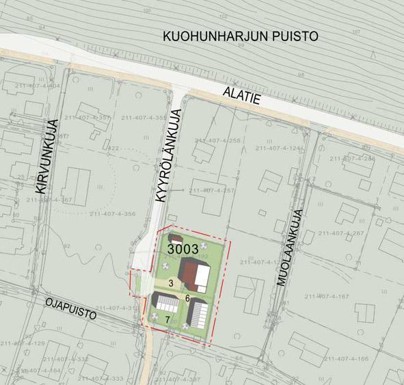 6 ASEMAKAAVAN TOTEUTUS 6.1 Toteutusta ohjaavat ja havainnollistavat suunnitelmat Havainnekuva uudisrakentamisesta.