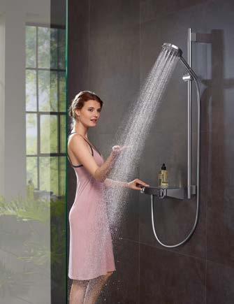 4 hansgrohe Tarina Rentouttava ja hellä suihkuelämys PowderRainilla.