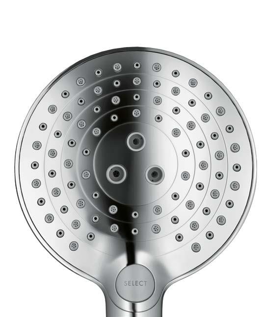 6 hansgrohe Tekniikka Whirl Rain PowderRain Raindance Select S 120 3jet