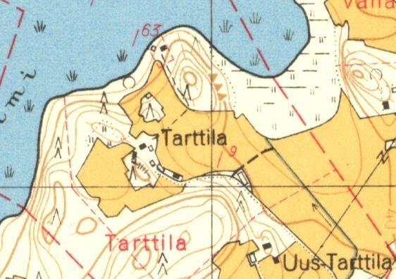 15 Ote peruskartasta v. 1958 7 VIHTI ORAVALA Mjtunnus: 1000021924 Rauh.