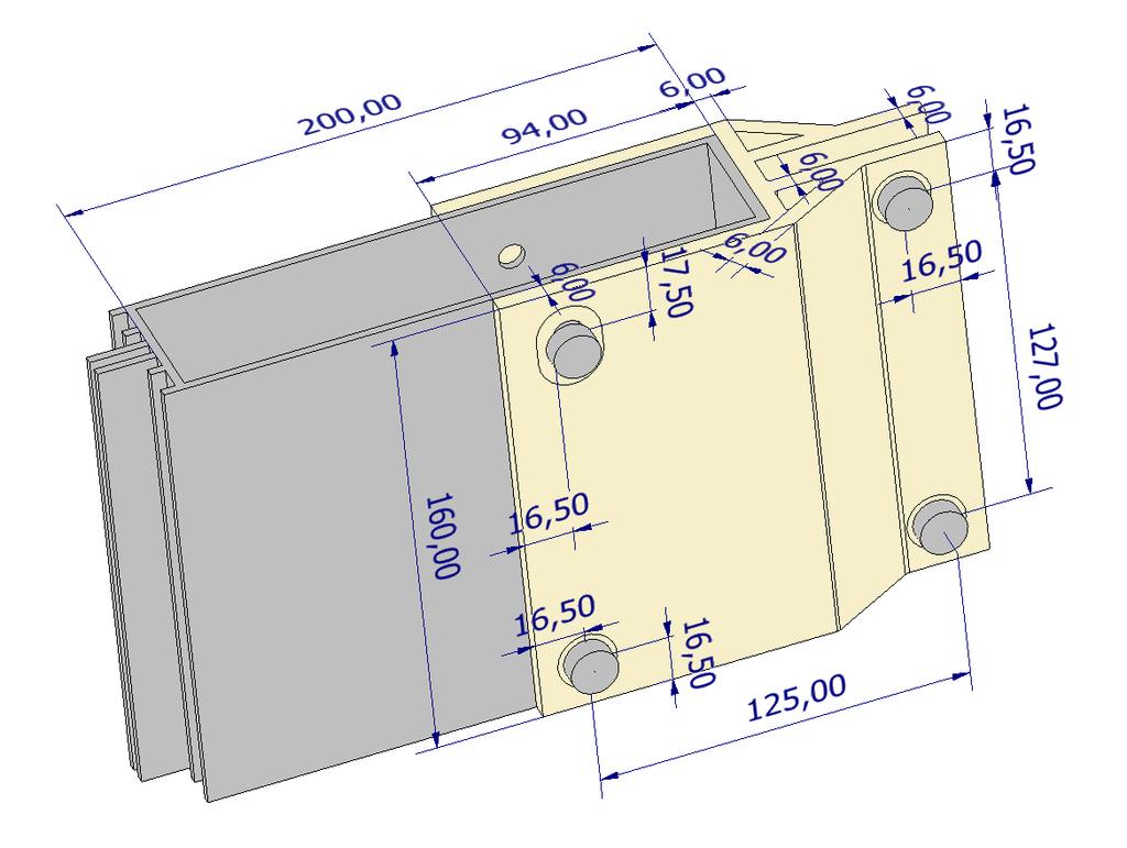 41 The minimum bolt size used (M10) was chosen to accommodate the relatively thin mullion wall thicknesses (bearing forces); furthermore, most anchor channels use this size of bolt and future use of
