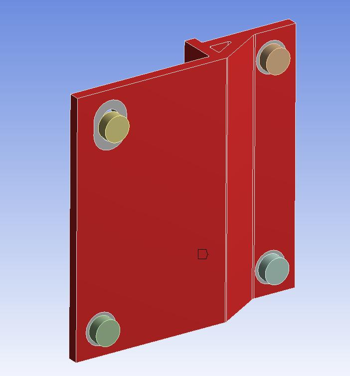 49 Both L- and custom profile models use the same output parameter types. Von Mises stress was read from predefined surface regions that omitted high stress areas around the bolt holes.