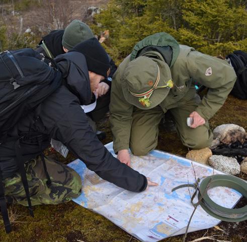 Liiton puheenjohtaja Mikko Halkilahti (kesk) tapasi RUK:n johtajan ev Jouko Rauhalan ja MPKK:n vararehtori ev Markku Hutkan