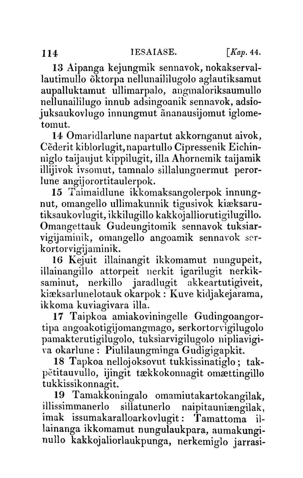 114 IESAIASE. [Kap.44.