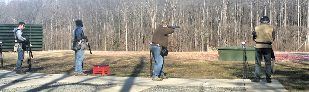 All shooters can contribute to their team as each shooter is provided a factored handicap to level their shooting ability.