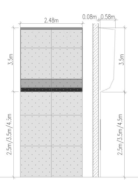 8,0m x 0,58m (alue: 23,10m 2 ) - for MTM-05-05 65 kpl. - for MTM-05-06 75 kpl. - for MTM-05-07 90 kpl. - for MTM-05-08 105 kpl.