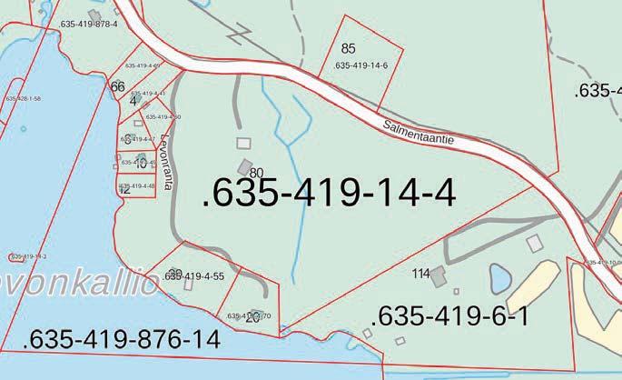 1994 Etäisyys 126 m 71 m 50% Kerroin 50% / 100-200 metriä leveä salmi Muunnettu rantaviiva